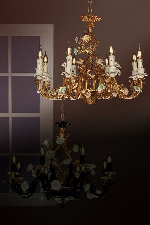 FLOR 1732/8 bronze фото Купить FLOR 1732/8 bronze
