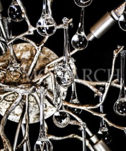Купить GOCCE 0014/5-wall silver